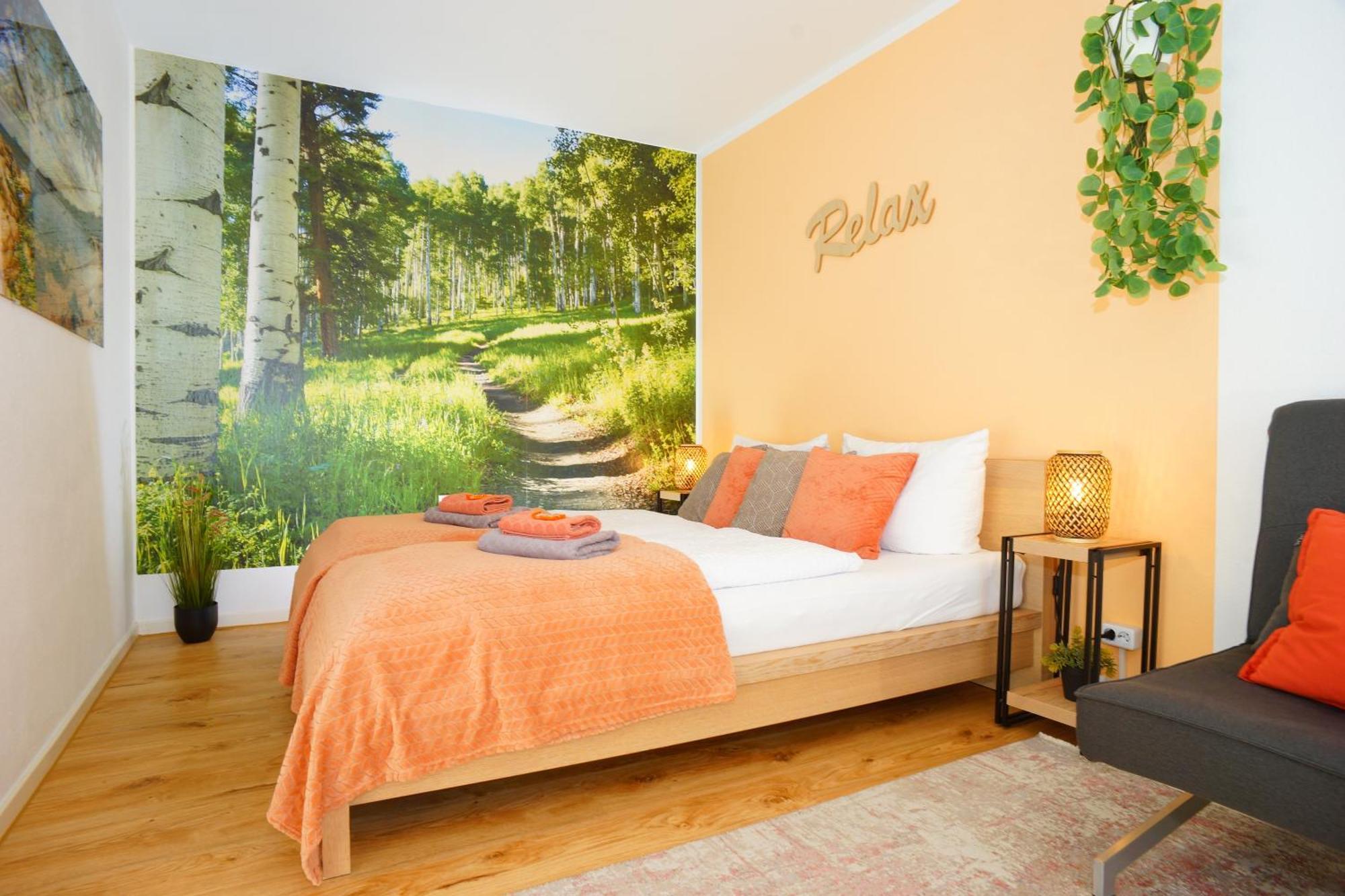 Relax - Orange Mit Pool Und Sauna Зонтхофен Экстерьер фото