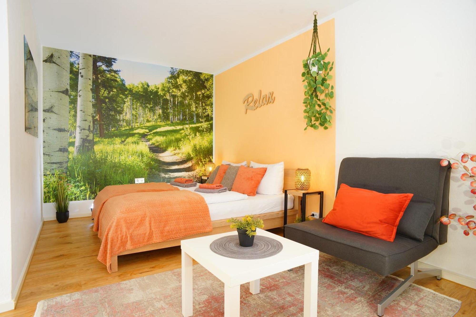 Relax - Orange Mit Pool Und Sauna Зонтхофен Экстерьер фото